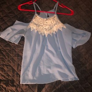 Light blue Short sleeve